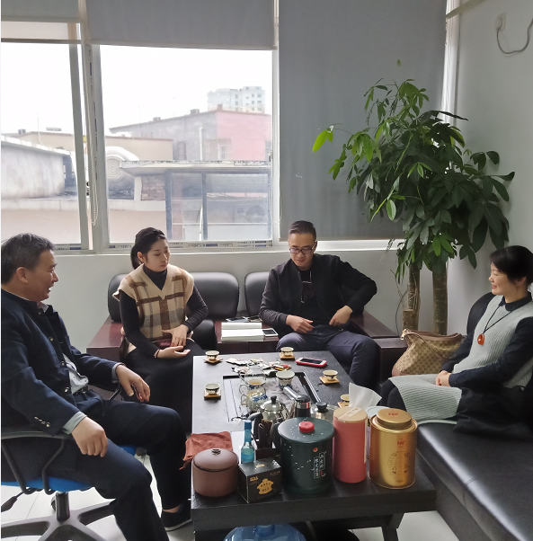 广东省图书文化信息协会走访副会长单位--广州市源东文化发展有限公司